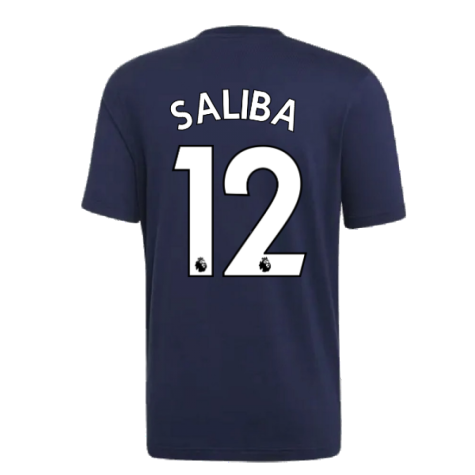 2022-2023 Arsenal LC HC Tee (Navy) (SALIBA 12)