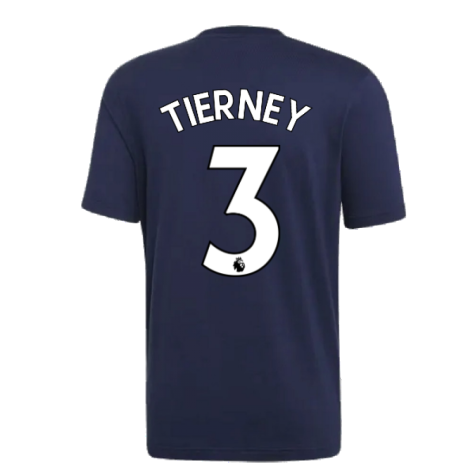 2022-2023 Arsenal LC HC Tee (Navy) (TIERNEY 3)