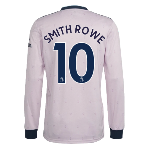 2022-2023 Arsenal Long Sleeve Third Shirt (SMITH ROWE 10)