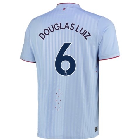 2022-2023 Aston Villa Authentic Pro Away Shirt (DOUGLAS LUIZ 6)