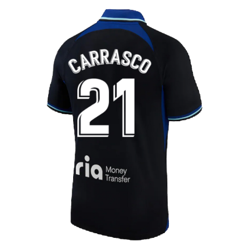 2022-2023 Atletico Madrid Away Shirt (CARRASCO 21)