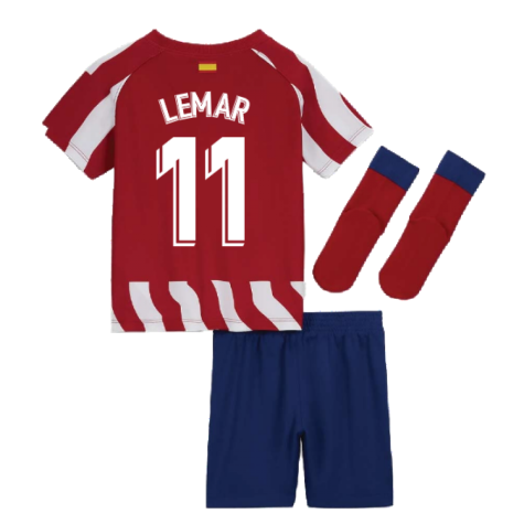 2022-2023 Atletico Madrid Home Infants Kit (LEMAR 11)