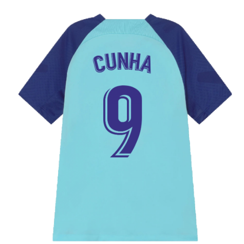 2022-2023 Atletico Madrid Training Shirt (Copa) - Kids (CUNHA 9)