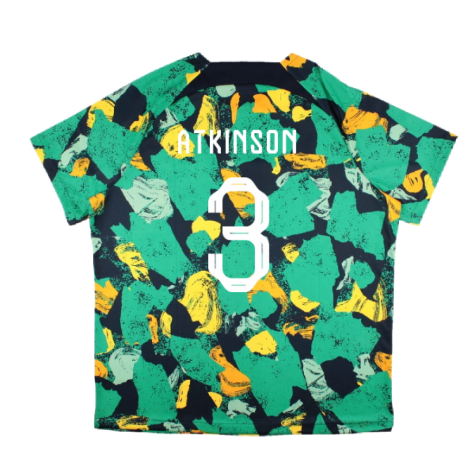 2022-2023 Australia Dri-FIT Pre-Match Football Top - (ATKINSON 3)