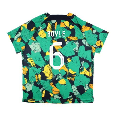 2022-2023 Australia Dri-FIT Pre-Match Football Top - (BOYLE 6)