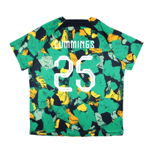 2022-2023 Australia Dri-FIT Pre-Match Football Top - (CUMMINGS 25)