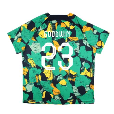 2022-2023 Australia Dri-FIT Pre-Match Football Top - (GOODWIN 23)