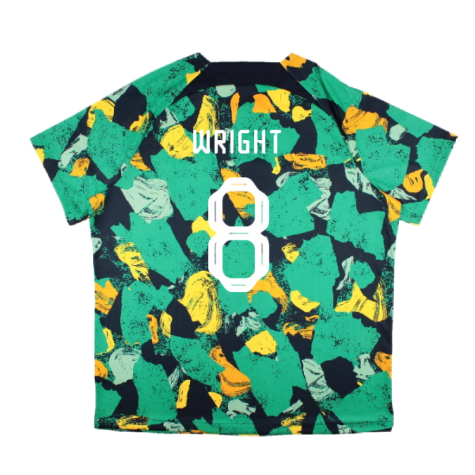 2022-2023 Australia Dri-FIT Pre-Match Football Top - (WRIGHT 8)