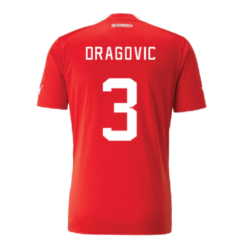 2022-2023 Austria Home Shirt (DRAGOVIC 3)