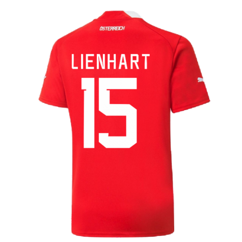 2022-2023 Austria Home Shirt (Kids) (LIENHART 15)