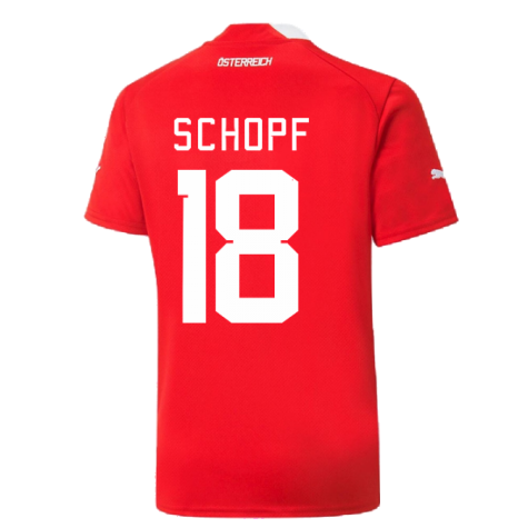 2022-2023 Austria Home Shirt (Kids) (SCHOPF 18)