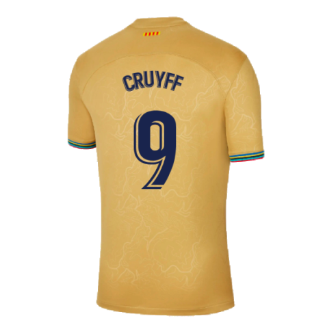 2022-2023 Barcelona Away Shirt (Sponsored) (CRUYFF 9)