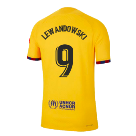 2022-2023 Barcelona Fourth Vapor Shirt (LEWANDOWSKI 9)
