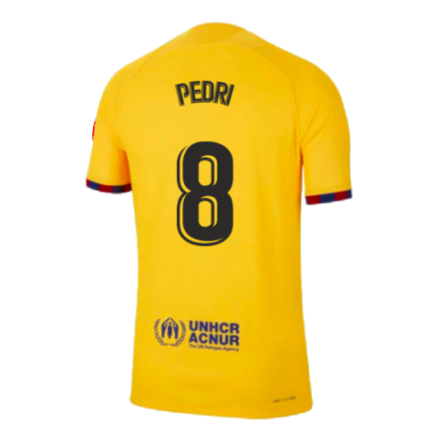 2022-2023 Barcelona Fourth Vapor Shirt (PEDRI 8)