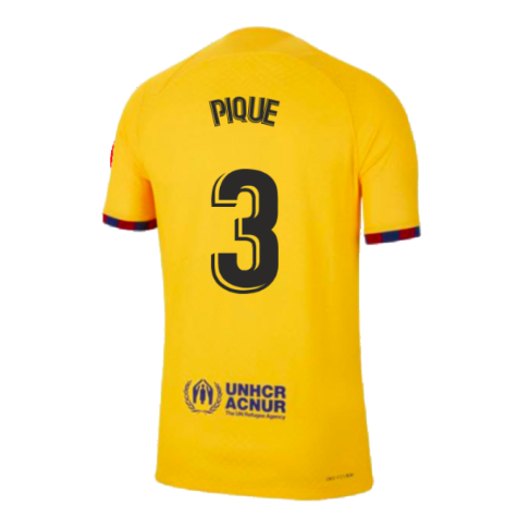 2022-2023 Barcelona Fourth Vapor Shirt (PIQUE 3)