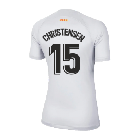 2022-2023 Barcelona Third Shirt (Ladies) (CHRISTENSEN 15)