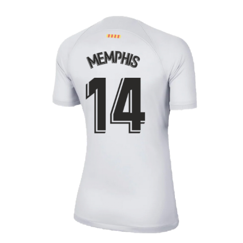 2022-2023 Barcelona Third Shirt (Ladies) (MEMPHIS 14)