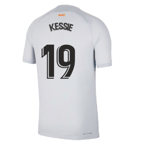 2022-2023 Barcelona Vapor Match Third Shirt (KESSIE 19)