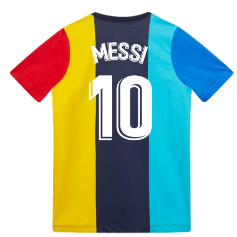 2022-2023 Barcelona Voice Tee (Obsidian) (MESSI 10)