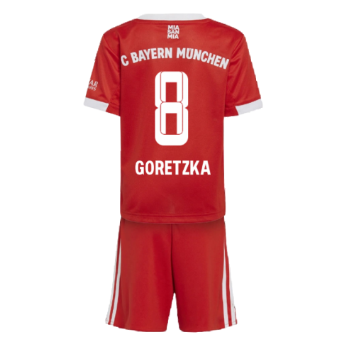 2022-2023 Bayern Munich Home Mini Kit (GORETZKA 8)