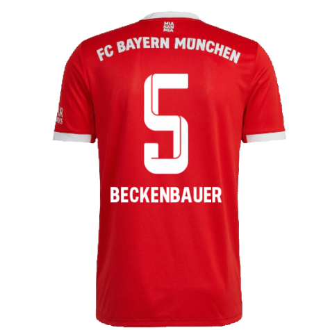 2022-2023 Bayern Munich Home Shirt (BECKENBAUER 5)