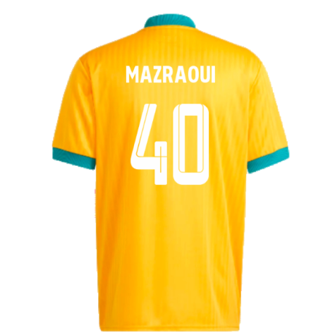 2022-2023 Bayern Munich Icon Jersey (Gold) (MAZRAOUI 40)