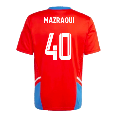 2022-2023 Bayern Munich Pro Training Jersey (Red) (MAZRAOUI 40)