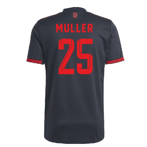 2022-2023 Bayern Munich Third Shirt (MULLER 25)