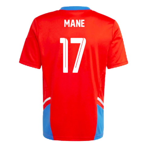 2022-2023 Bayern Munich Training Jersey (Red) - Kids (MANE 17)