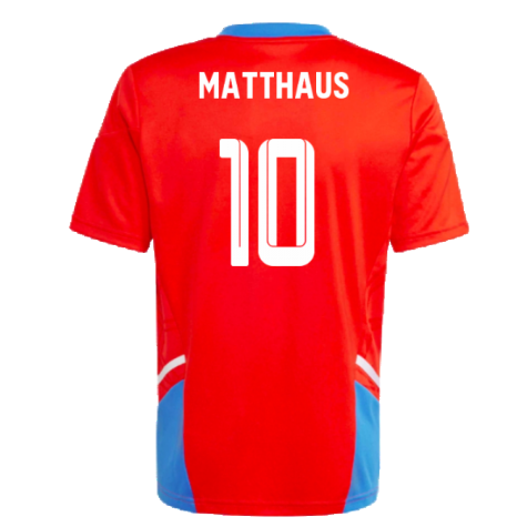 2022-2023 Bayern Munich Training Jersey (Red) - Kids (MATTHAUS 10)