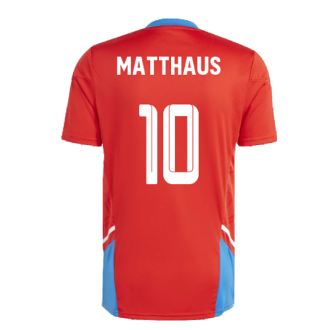 2022-2023 Bayern Munich Training Jersey (Red) (MATTHAUS 10)