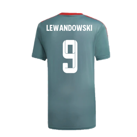 2022-2023 Bayern Munich Training Shirt (Raw Green) (LEWANDOWSKI 9)