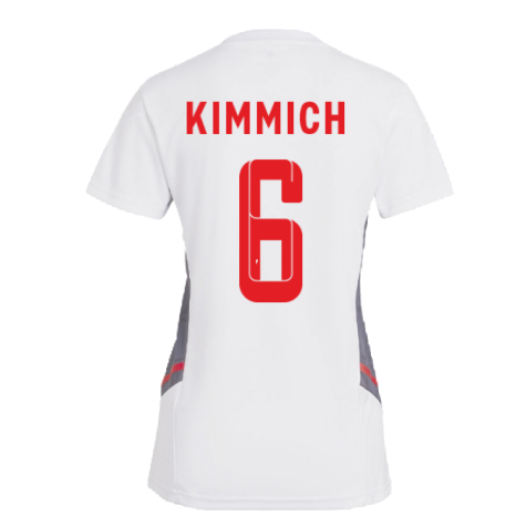 2022-2023 Bayern Munich Training Shirt (White) - Ladies (KIMMICH 6)