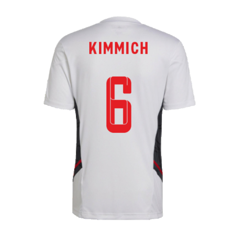 2022-2023 Bayern Munich Training Tee (White) (KIMMICH 6)