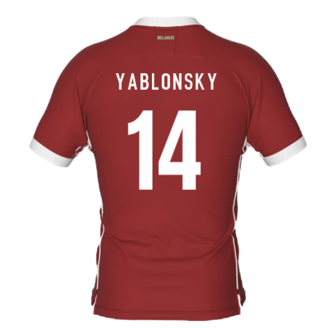 2022-2023 Belarus Home Shirt (Yablonsky 14)