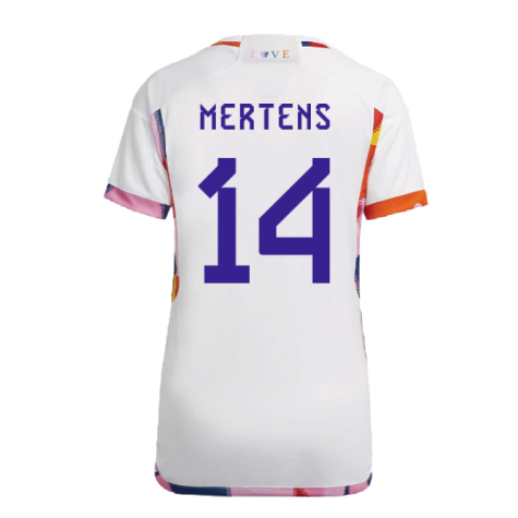 2022-2023 Belgium Away Shirt (Ladies) (MERTENS 14)