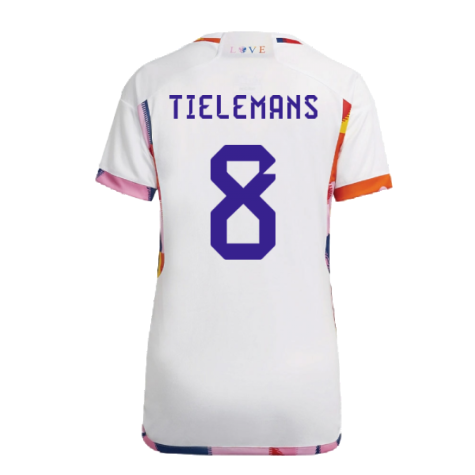 2022-2023 Belgium Away Shirt (Ladies) (TIELEMANS 8)