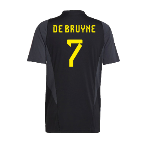 2022-2023 Belgium CO Tee (Black) (DE BRUYNE 7)