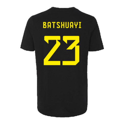 2022-2023 Belgium DNA Graphic Tee (Black) (BATSHUAYI 23)