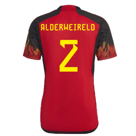 2022-2023 Belgium Home Shirt (Alderweireld 2)