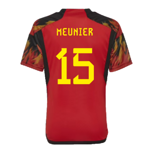 2022-2023 Belgium Home Shirt (Kids) (Meunier 15)