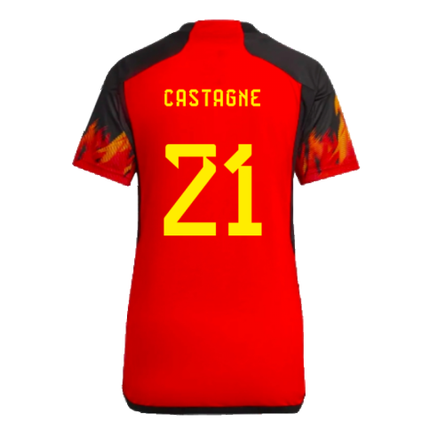 2022-2023 Belgium Home Shirt (Ladies) (Castagne 21)