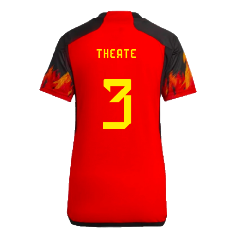 2022-2023 Belgium Home Shirt (Ladies) (Theate 3)