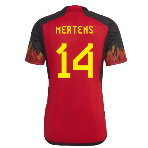 2022-2023 Belgium Home Shirt (Mertens 14)