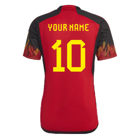 2022-2023 Belgium Home Shirt (Your Name)