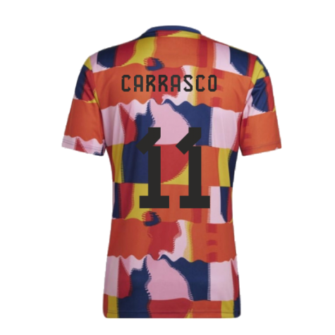 2022-2023 Belgium Pre-Match Shirt (Carrasco 11)