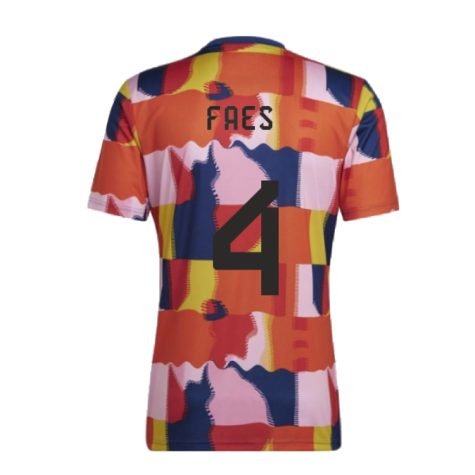 2022-2023 Belgium Pre-Match Shirt (Faes 4)