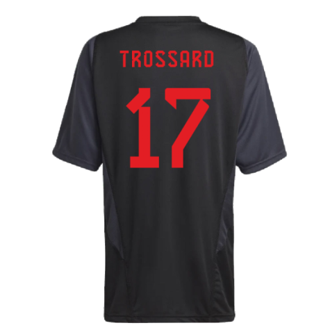 2022-2023 Belgium Training Jersey (Black) - Kids (TROSSARD 17)