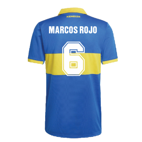 2022-2023 Boca Juniors Home Shirt (MARCOS ROJO 6)