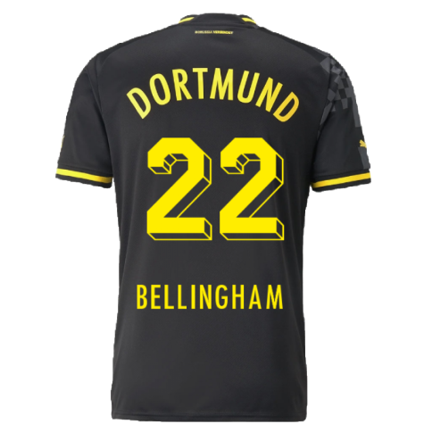 2022-2023 Borussia Dortmund Away Shirt (BELLINGHAM 22)